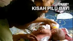Seorang bayi yang berumur 11 hari memiliki tumor di bagian punggung. Ayahnya yang hanya kuli angkut batu bata bingung mencari biaya operasi