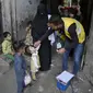 Pakistan dan negara tetangganya, Afghanistan, adalah satu-satunya negara di mana penyebaran polio tidak pernah bisa dihentikan. (AP Photo/K.M. Chaudary)