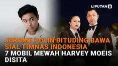 Mulai dari Jerome Polin dituding bawa sial Timnas Indonesia hingga 7 mobil mewah Harvey Moeis disita, berikut sejumlah berita menarik News Flash Showbiz Liputan6.com.