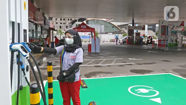 Pertamina Siapkan Stasiun Pengisian Kendaraan Listrik Umum