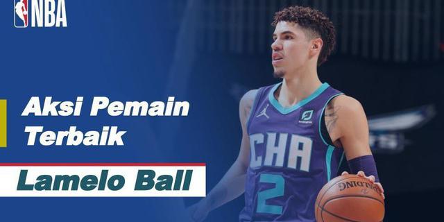 VIDEO: LaMelo Ball Bawa Charlotte Hornets Ungguli Atlanta Hawks 113-105 di NBA