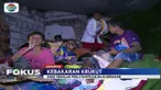 Usai musibah kebakaran di Krukut, anak-anak yang menjadi korban butuh bantuan berupa perlengkapan sekolah.
