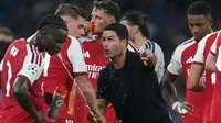 Liga Champions: 3 Pemain Arsenal Kena Amuk Mikel Arteta saat Melawan Napoli