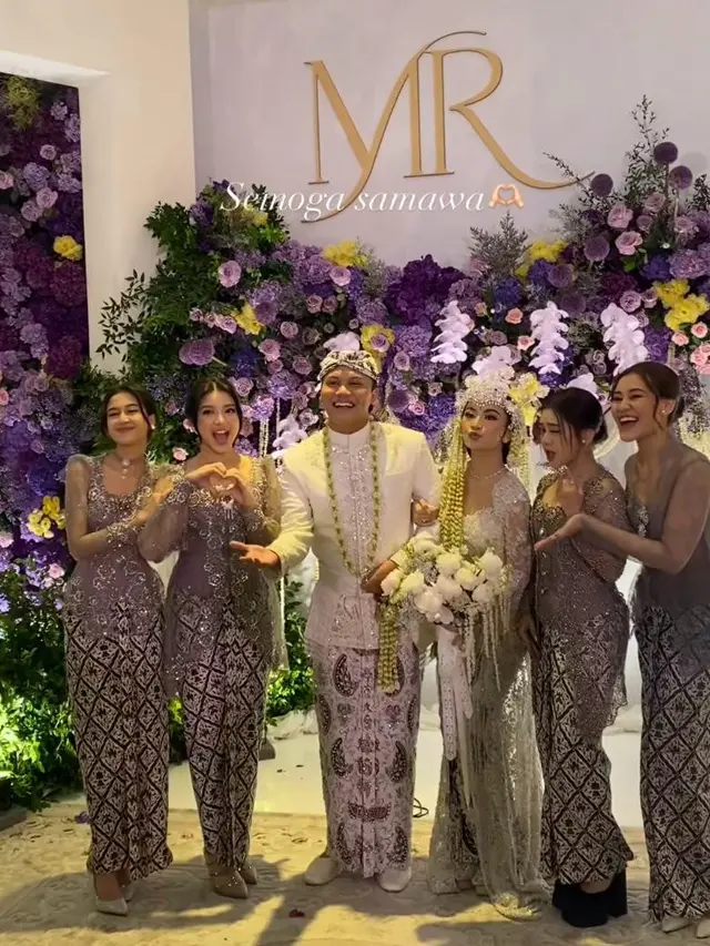 Dikenal Bestie, 6 Pesona Menawan Aaliyah Massaid jadi Bridesmaid Pernikahan Mahalini