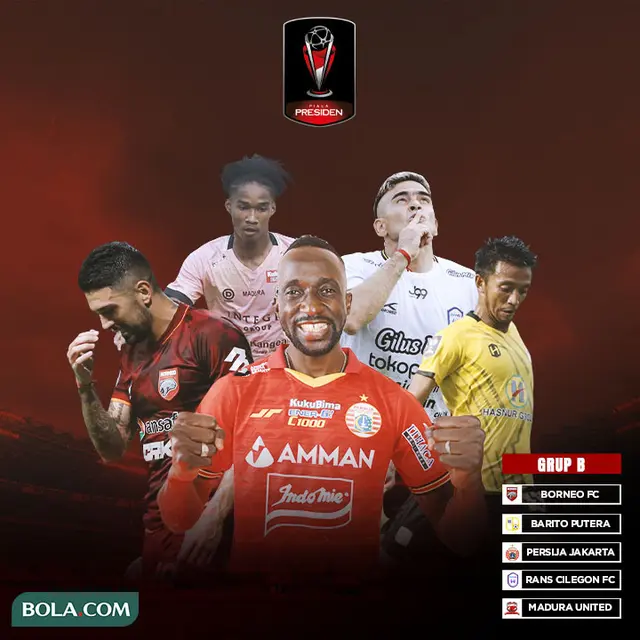 Piala Presiden 2022 - Ilustrasi Grup B
