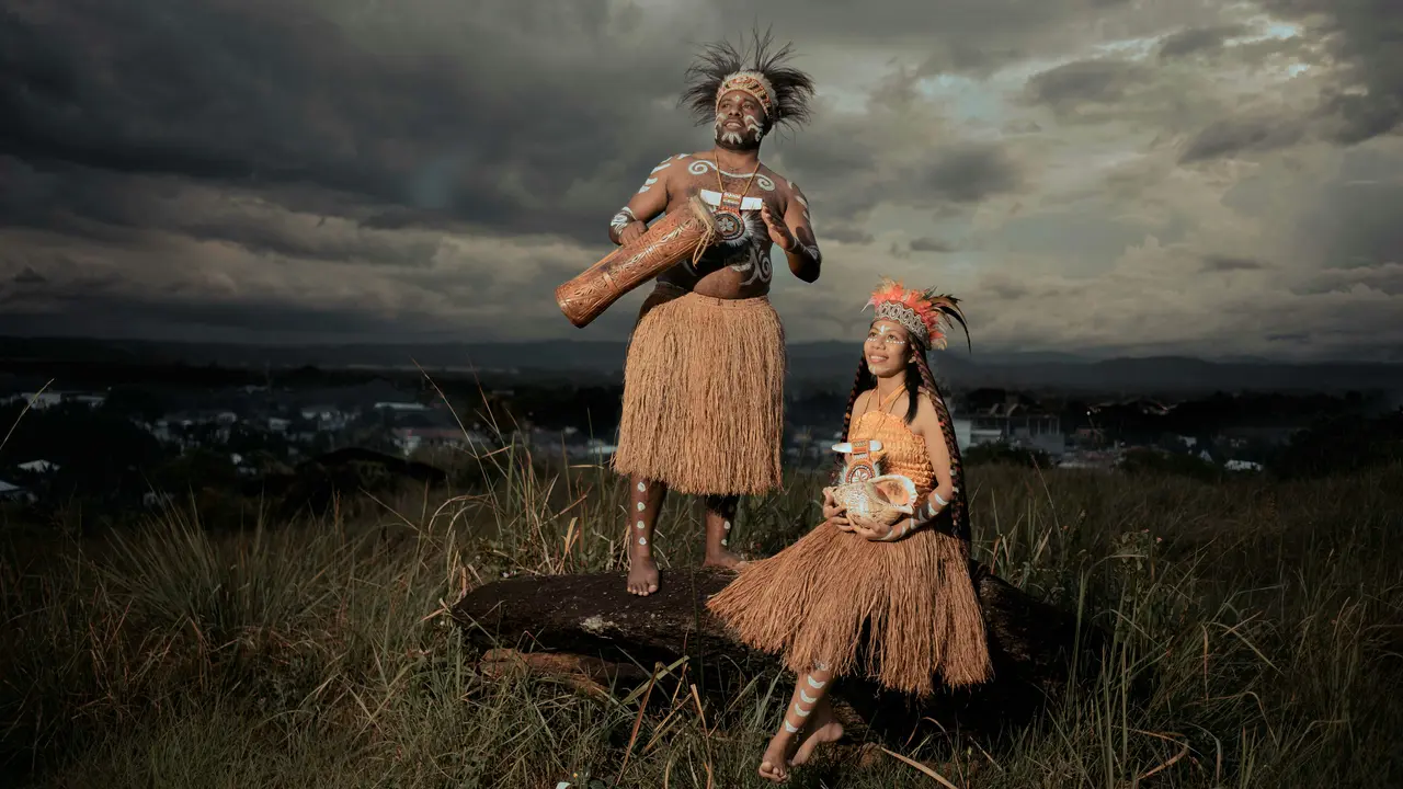 Ilustrasi budaya, Papua