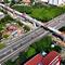 Proyek Light Rail Transit (LRT) Jakarta Fase 1B Velodrome-Manggarai yang dibangun PT Wijaya Karya (Persero) Tbk (WIKA) akan segera rampung. (Dok WIKA)