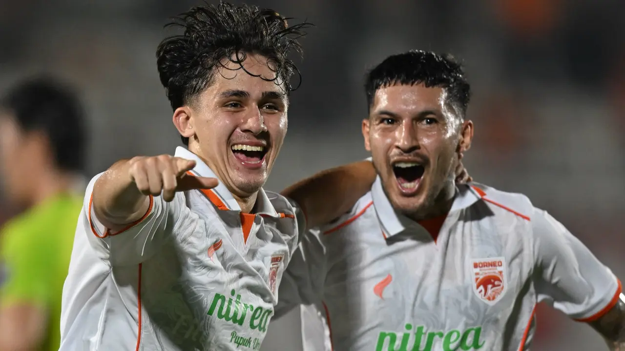 Amar Brkic dan Marcos Astina - Borneo FC Samarinda