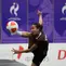 Atlet teqball putri Tim Indonesia, Sumaya, saat bertanding di Asian Games 2026 di Nagoya City Higashi Sports Center, Kamis (18/9/2026). (NOC Indonesia)
