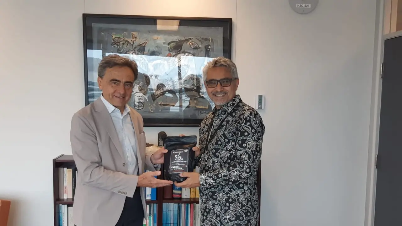 Para diplomat ICAO Memuji Rasa Kopai Osing Produk Kopi Andalan Banyuwangi