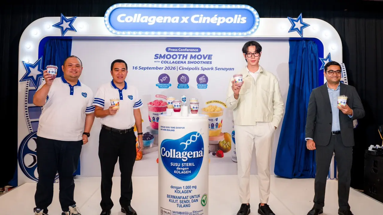 Press Conference Smooth Move with Collagena Smoothies x Cinépolis