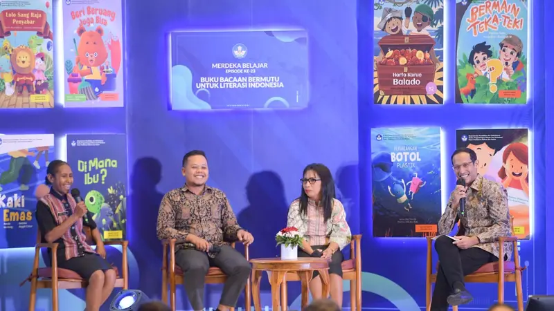 Tingkatkan Minat Baca Anak, Kemendikbudristek Hadirkan Buku Bacaan Bermutu