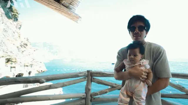 Atta Halilintar ajak Ameena liburan ke Italia (Instagram/attahalilintar/Youtube AH)