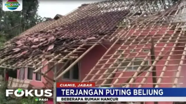 Pemkab Ciamis Pastikan Tak Ada Korban Meninggal Akibat Puting Beliung