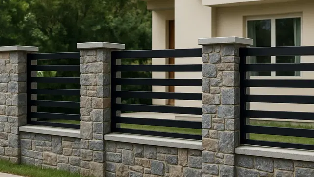 6 Model Pagar Rumah Setengah Tembok yang Simpel Tapi Mewah, Bisa Jadi Pilihan