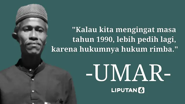 Umar Usman, sosok yang menjadi inspirasi film animasi 8:45 (Liputan6.com/Rino Abonita)
