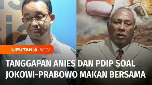 VIDEO: Jokowi Dinner Bersama Prabowo, PDIP: Seakan Mengonfirmasi Presiden Dukung Prabowo