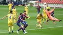 Barcelona mendominasi permainan dan juga gencar melakukan serangan, namun gol tak kunjung menghampiri mereka. (Foto: AFP/Josep Lago)