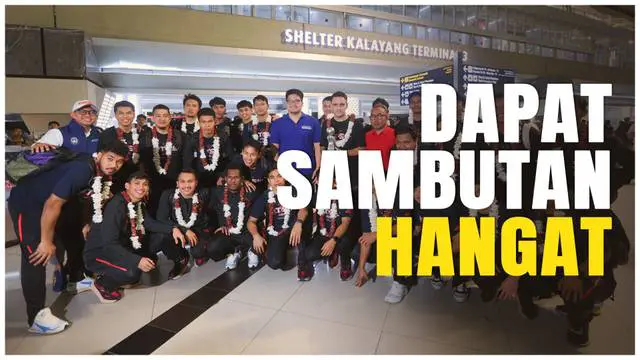VIDEO: Pulang dengan Trofi, Timnas Futsal Indonesia Dapat Sambutan Hangat di Tanah Air