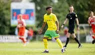 Ajay Tavares pemain Norwich yang direkrut Barcelona. Dia masih berusia 18 tahun. (Norwich)