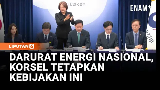 Krisis Energi Korea Selatan, Pemerintah Tetapkan Langkah Darurat Ini