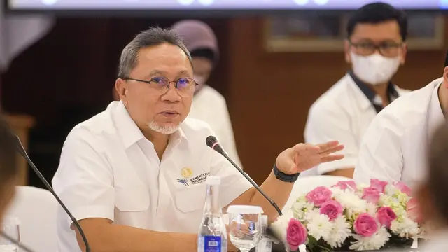 Menteri Pedagangan Zulkifli Hasan