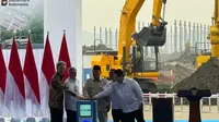 Prabowo Groundbreaking Ekosistem Industri Baterai Kendaraan Listrik di Karawang