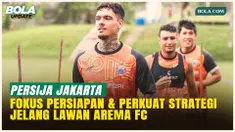 Fokus Tanpa Cela! Persija Jakarta Matangkan Strategi Jelang Hadapi Arema FC