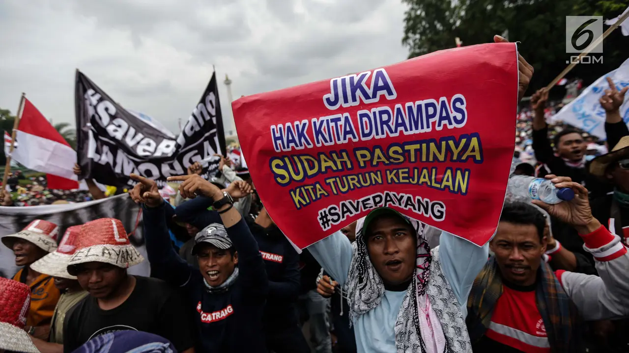 Demo Tolak Pelarangan Cantrang
