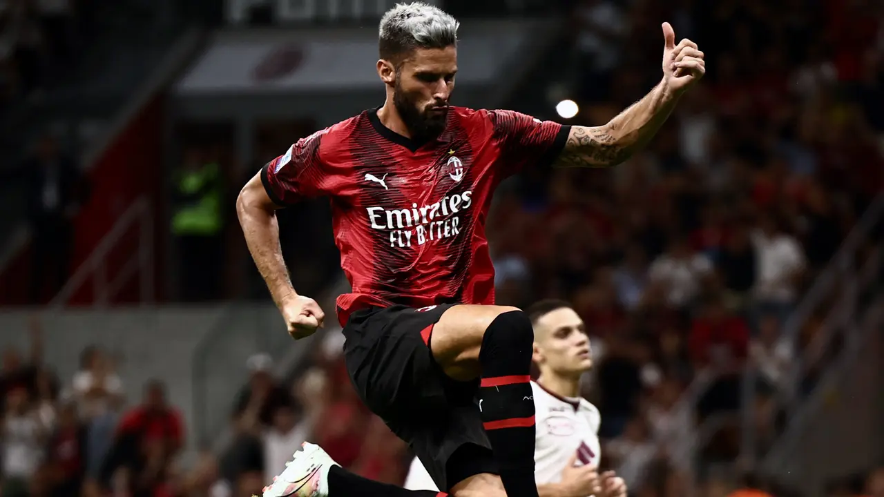 Olivier Giroud - AC Milan - Liga Italia