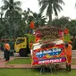 Bunga untuk Ahok di Bali Kota mulai berkurang 