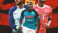 Manchester United - Victor Osimhen, Jan Oblak, Ryan Gravenberch (Bola.com/Decika Fatmawaty)