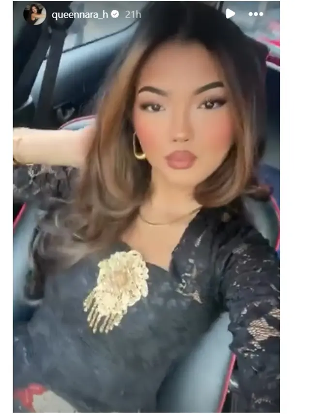 6 Potret Queennara Anak Liza Natalia Wisuda D3, Anggun Pakai Kebaya Brokat Hitam