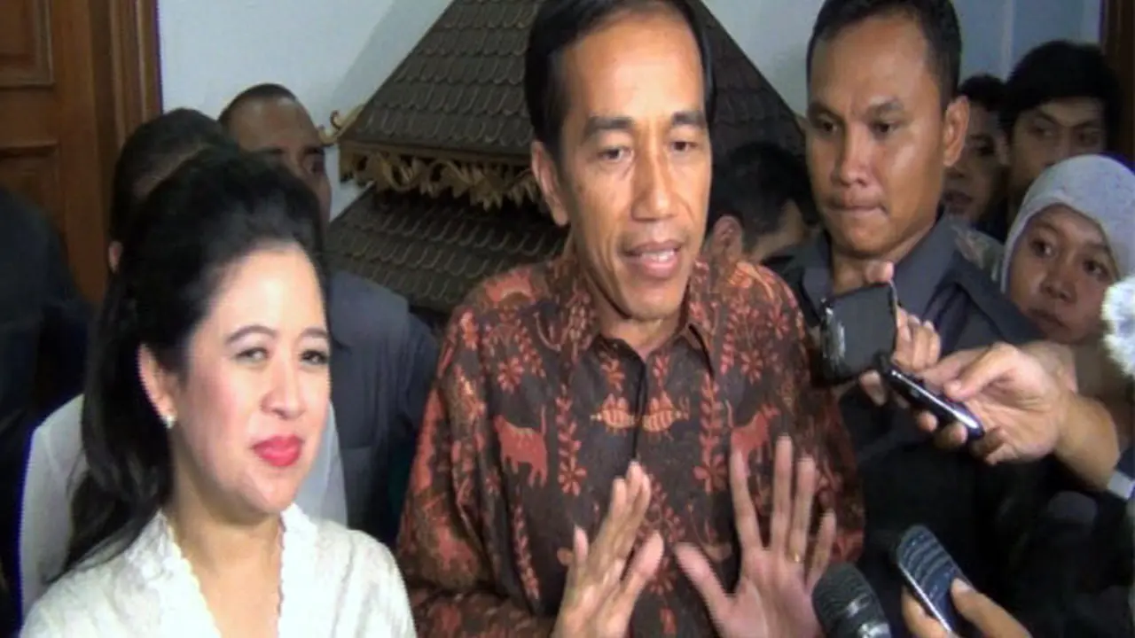 Jokowi - Puan Bantah Adanya Konflik di PDIP