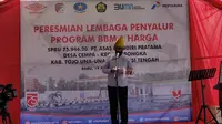 BPH Migas Resmikan BBM Satu Harga di Kabupaten Tojo Una Una Sulawesi Tengah