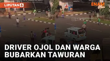 Aksi tawuran pelajar kembali terjadi di Pertigaan Halte Stasiun Tebet Bukit Duri, Jakarta Selatan