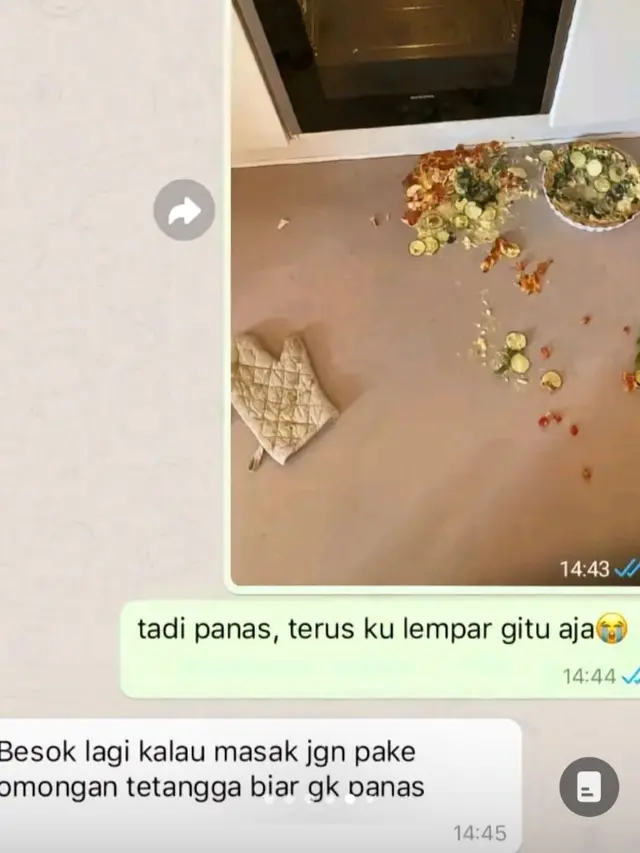 Chat Anak Mama Gagal Masak
