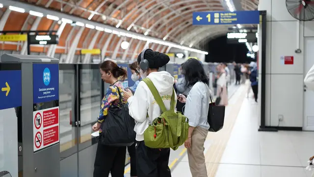 LRT Jabodebek menambah layanan dengan menyediakan kereta khusus untuk wanita. Layanan ini tengah diujicoba mulai 16 Desember 2024. (Dok LRT Jabodebek)