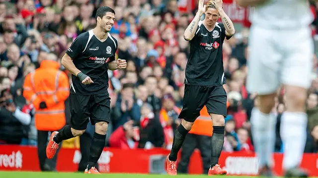 Fernando Torres dan Luis Suarez