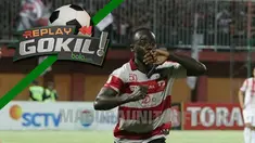 Replay Gokil kali ini menyajikan Erick Weeks yang melakukan tarian kocak usai cetak gol untuk Madura United.
