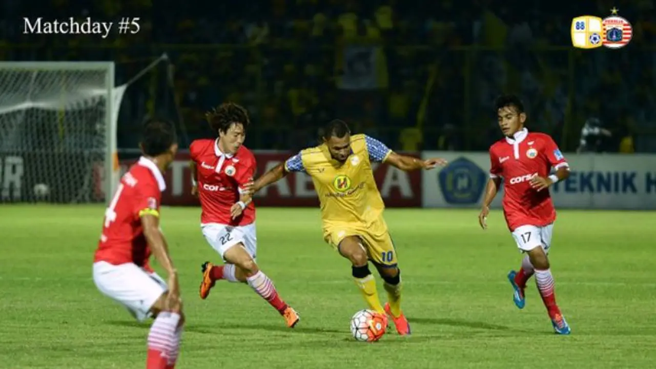 Striker Barito Putera Luiz Junior (Twitter Barito Putera)