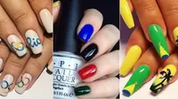 Simak 10 inspirasi nail art dengan tema Olimpiade Rio 2016, berikut ini.