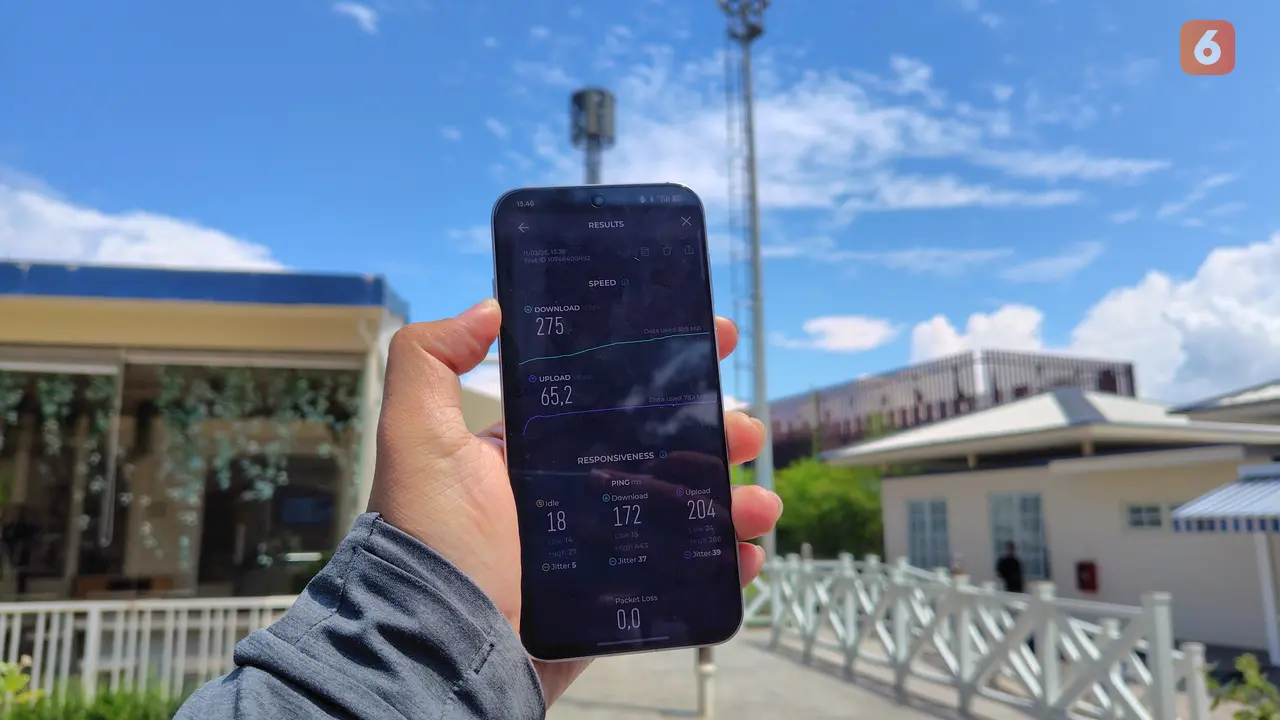 Drive Test Jaringan 5G Telkomsel di Jabodetabek. Liputan6.com/Agustinus Mario Damar