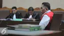 Mantan anggota DPR RI, Fanny Safriansyah alias Ivan Haz menjalani sidang perdana dugaan penganiayaan PRT, Jakarta, Rabu (8/6). Dengan kasusnya ini, Ivan terancam lebih dari lima tahun ‎penjara. (Liputan6.com/Helmi Afandi)