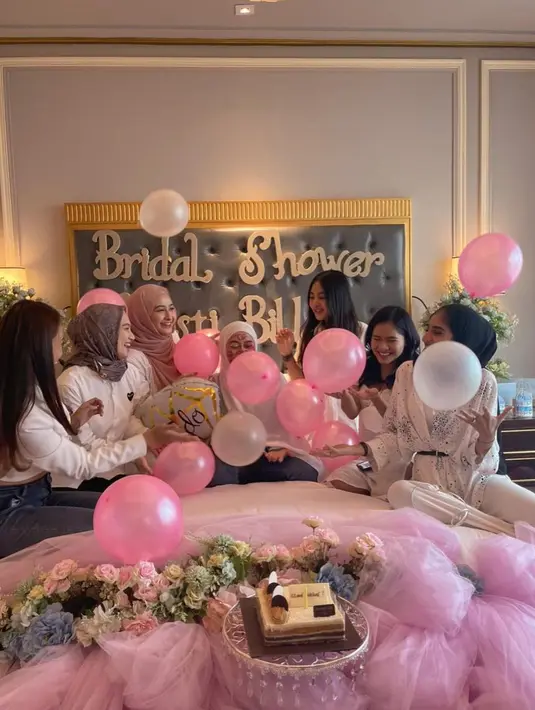 Bridal Shower Lesti Kejora (Instagram/salshaindradjaja)