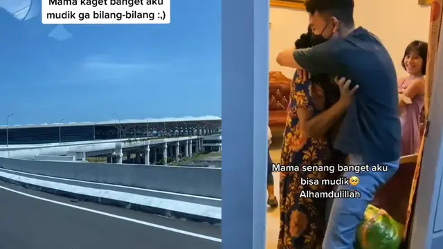 Potret perjalanan seorang pemuda mudik ke kampung halaman dengan berpura-pura jadi kurir.