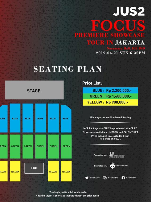 Jus2 showcase di Indonesia (Twitter/ @mecimapro)