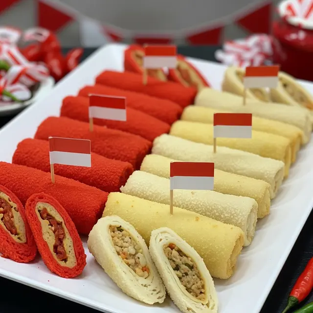 Ide Makanan Bertema 17 Agustus (AI Generated)