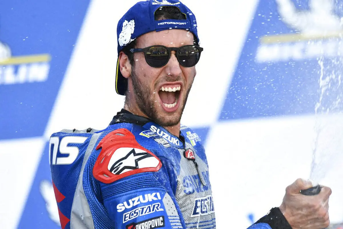 Alex Rins Juara, Alex Marquez Tampil Mengesankan di MotoGP Aragon