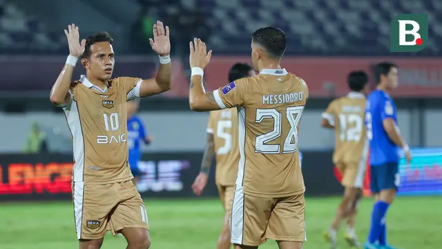 Foto: Dewa United Ngamuk, Gilas Tainan City 4 Gol Tanpa Balas di AFC Challenge League